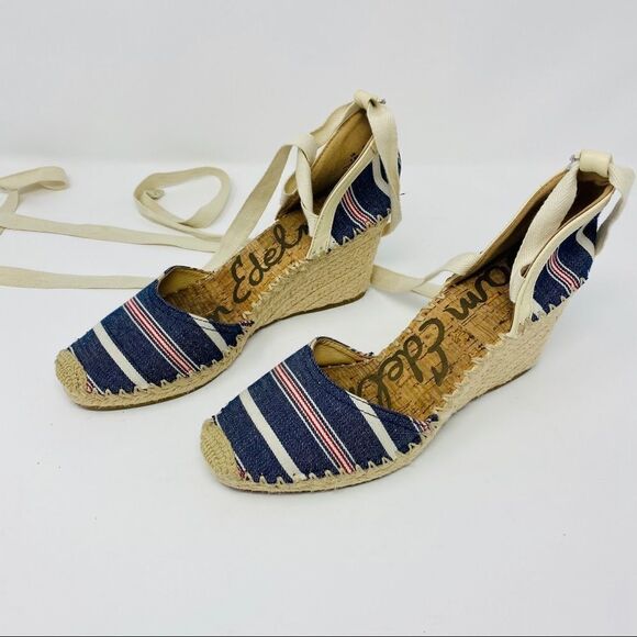 Sam Edelman Patsy Espadrille Wedges (size … - Picture 5 of 12